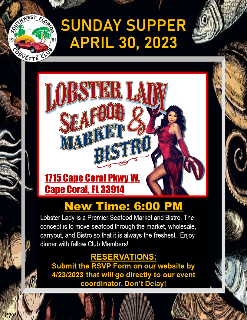 SWFLCC 2023 Sunday Supper LOBSTER LADY 4302023 1