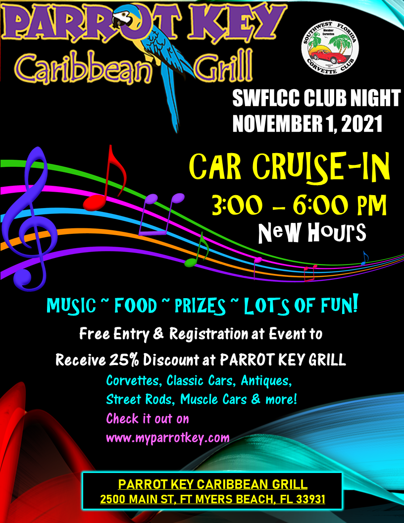 SWFLCC PARROT KEY CAR CRUISE IN